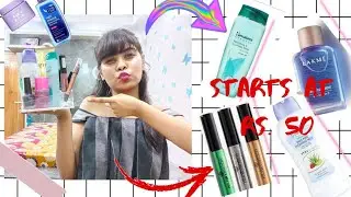 Top 10 beauty and skincare products under Rs.100/ starting at Rs.50/beauty under budget.