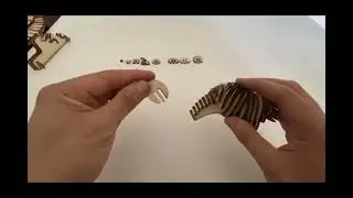 Assemble 3D Eagle Puzzle Kit - Happy Nest- 3D Puzzle- Eagle Puzzle Kit