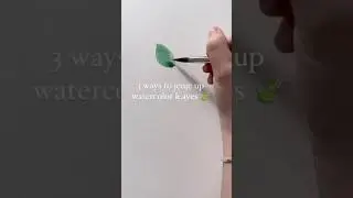 3 Easy Ways To Paint Leaves