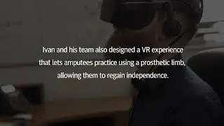 Using virtual reality to reduce pain and aid rehabilitation