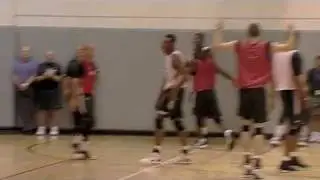 Dwyane Wade - Circus Shot (Heat Real Training Camp)