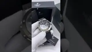 Мужские часы Hublot Black Ceramics обзор для сайта hagust.ru