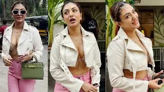 Actress Khushi Mukherjee In New Look😖 Spotted At Andheri | MS shorts