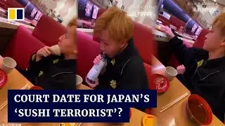 &lsquo;Sushi terrorist&rsquo; in Japan faces charges for licking utensils and food at restaurant chain