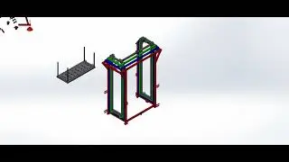 Mobile scaffold design Assembely and design