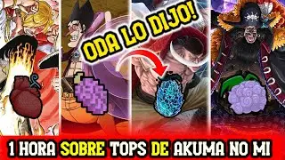 1 HORA SOBRE TOP 'S DE AKUMA NO MI! - LAS M&Aacute;S PODEROSAS | EXTRA&Ntilde;AS | DESAPROVECHADAS..! - ONE PIECE