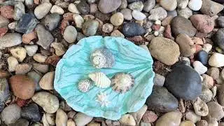 How to Make Concrete Trinket Tray from Leaves