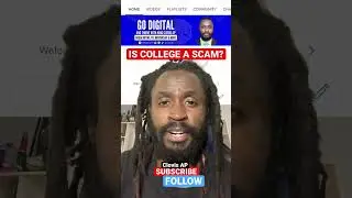 Is College A Scam⁉️ REALLY 😱 #shorts #youtubevideo #scam #college #educationmatters