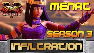 SFV EA RANKED - INFILTRATION'S MENAT SEASON 3  COMPILATION HD - 40 MIN - street fighter V | 5