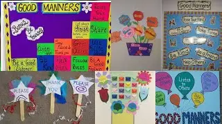 School Magic words decoration ideas/Class Manner words Chart decoration/DIY Magic words for kids