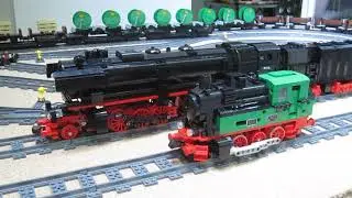 LEGO BR80 Knapsack Vergleich zu BR53 und Test 52 Achsen