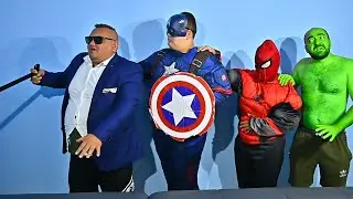 Blind Man Become Superheroes