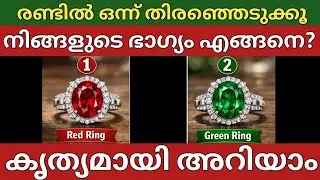 രണ്ടിൽ ഒന്ന് തൊടൂ, നിങ്ങളുടെ ഭാഗ്യം എങ്ങനെ?കൃത്യമായി അറിയാം |Thodukuri Malayalam