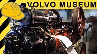 Besuch im Volvo Baumaschinen Museum - Historische Technik im Munktell Museum