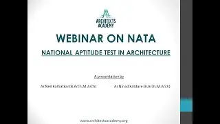 Webinar on NATA (National Aptitude Test in Architecture)