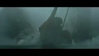 How To Train Your Dragon 2025   Watersplash from Submarine Creature Attack on Ship