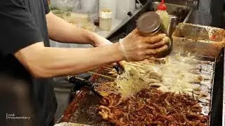 Sydney Street Food | Grilled Squid Tentacles & Traditional Pancake