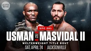 UFC 261 Usman Vs Masvidal II Preview/Analysis