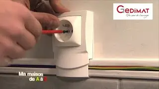 &Eacute;lectricit&eacute; sous goulotte - Ma Maison de A &agrave; Z