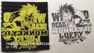 橡皮章 Eraser Stamp-海賊王 路飛(One Piece-Luffy)