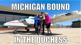 MICHIGAN BOUND IN THE BEECHCRAFT DUCHESS
