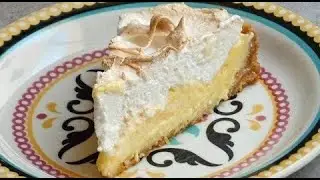 Torta de Limão Siciliano com Merengue - Receita ótima para a Ceia de Natal!