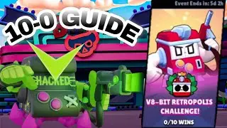 Retropolis Challenge 10-0 GUIDE!!FREE 8Bit Skin