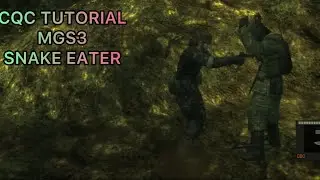 Учебник CQC | Как задерживать врагов (Metal Gear Solid 3 Snake Eater)