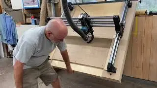 Onefinity CNC foldable torsion box table.