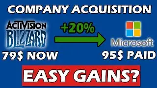 Risk arbitrage explained | Microsoft - Activision acquisition case
