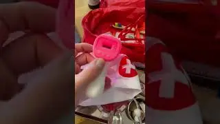 EFO SHM Arztkoffer Kinder Holz Spielset mit Echt Stethoskop, nicht nur Zahnarzt