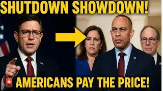 Government Shutdown Showdown: Trump & GOP vs Democrats Over Healthcare Cuts