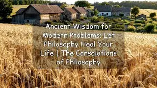 Ancient Wisdom for Modern Problems: Let Philosophy Heal Your Life | The Consolations of Philosophy
