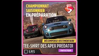 CHAMPIONNAT SAISONNIER - EN PR&Eacute;PARATION (DLC - RALLY ADVENTURE)