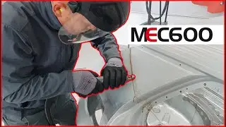 Seitenteil ersetzen mit Kantenfr&auml;ser MEC600  / quarter panel repair with metal edge cutter MEC600