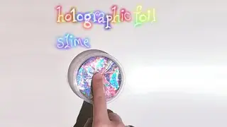 golographic foil slime