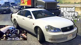 GTA 5 PC - USING DirectDrive Wheel w/ForceFeedback!! FIRST IMPRESSIONS!! Escaping 5 Stars Challenge*