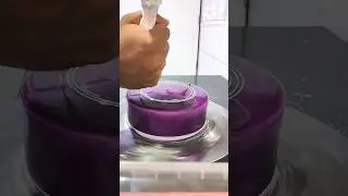 blueberry cake design. #cake #blueberry