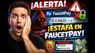 ⚠️ CUIDADO | Intento de estafa a usuarios de FaucetPay ❌ (te explico c&oacute;mo evitarla) 🚨