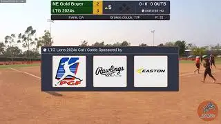 Nebraska Gold Boyer vs LTG Lions 2024s Cat / Carda (2022.07.23)
