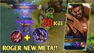 New Meta! ROGER 20kill + Auto Maniac...