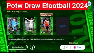 Potw Worldwide Box Draw Efootball 2024 Mobile