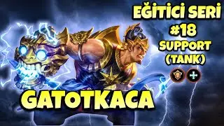 GATOTKACA SUPPORT (TANK) NASIL OYNANIR? - Mobile Legends