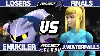Project M - Emukiller (Meta Knight) vs Jason Waterfalls (ZSS) - PC 14 Losers Finals