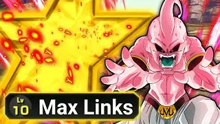 STR KID BUU MAX LINKS SHOWCASE 🔥 // #dokkan
