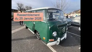 V&eacute;hicules Rassemblement du 26 janvier 2026 &agrave; Courtenay