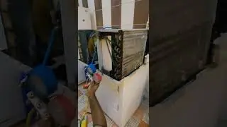 window ac and split ac repair service #airconditioning #windowac