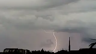 Orages Violent 28 Juin 2017 Carpentras, Vaucluse (84)