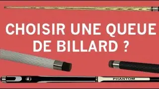 Choisir une queue de billard