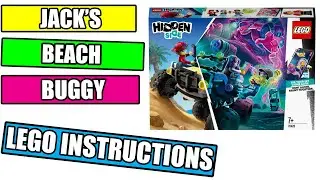 LEGO Jack's Beach Buggy INSTRUCTIONS - HIDDEN SIDE 2020 - LEGO SET 70428